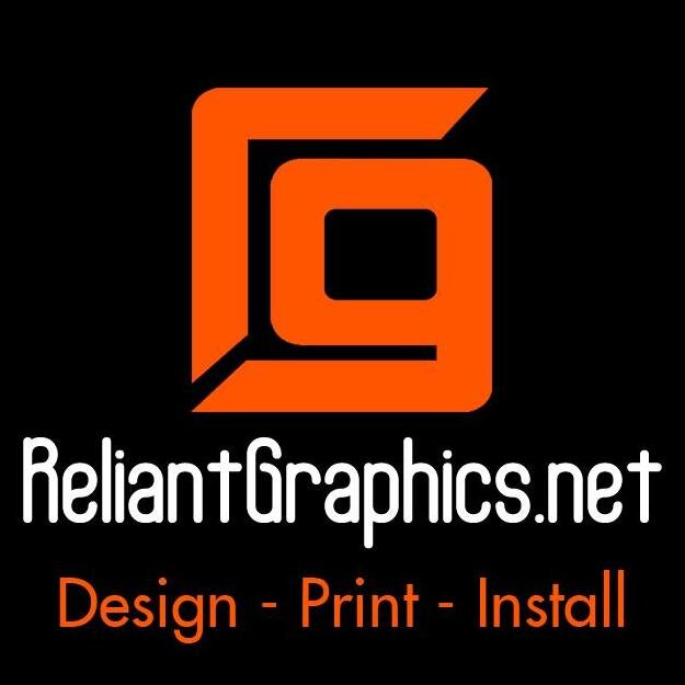 Reliant Graphics align Professional Graphic Designers; Digital, Offset, Screen Printing Manufactures; and Professional Installers Network.