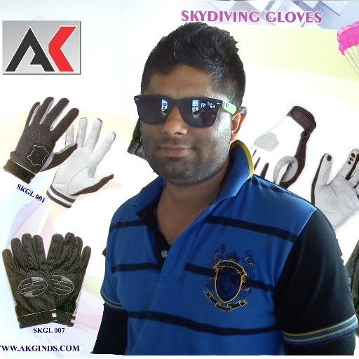 We are manufacturers and Best Suppliers of All types of Gloves like SAILING, CYCLING,SKYDIVE Suits, Helmets, Bags, Tea Shirts, Hoodies,  Leather Products....etc
