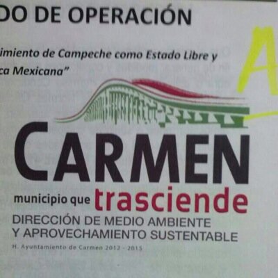 medambcarmen's profile picture. Dirección de Medio Ambiente Ciudad del Carmen