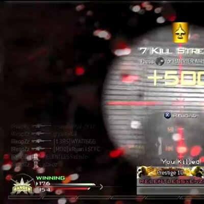 I spin and shoot people