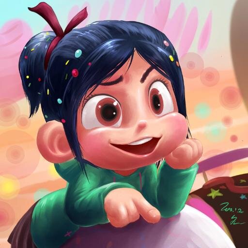 I'm Vanellope Von Shweetz! Best glitching racer in Sugar Rush that ever lived!