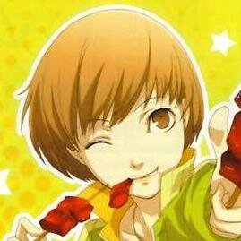 Yo, Chie Satonaka here! Just your ordinary kung-fu-obsessed Shadow-fighting meat-loving high schooler! That's normal... right? Ahaha..
(Post-game) #Persona #RP