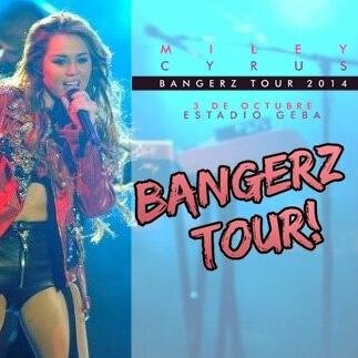 Vamos a estar informandote sobre todo lo que tenga que ver acerca de la visita de Miley Cyrus en Argentina en su gira #BangerzTour ♥