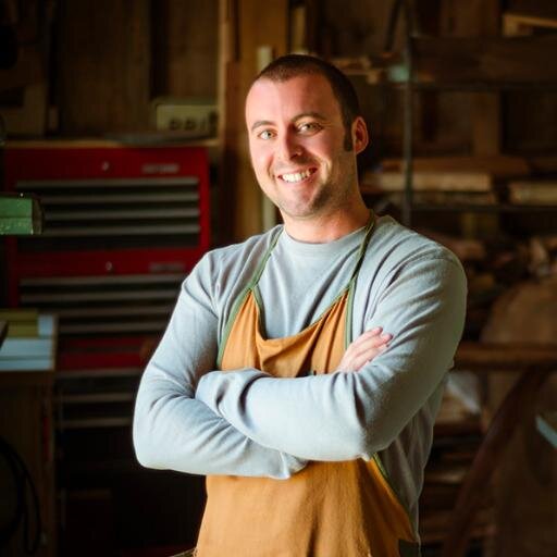 I'm a professional private woodworker and family man in Minot, North Dakota.