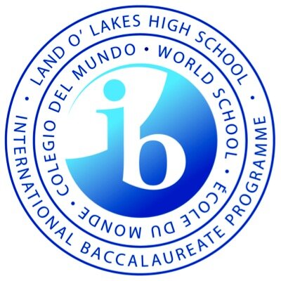 This is the official Twitter feed for the Land O' Lakes High International Baccalaureate Programme. Begun in 1999, LOLHS IB continues its Legacy of Excellence.