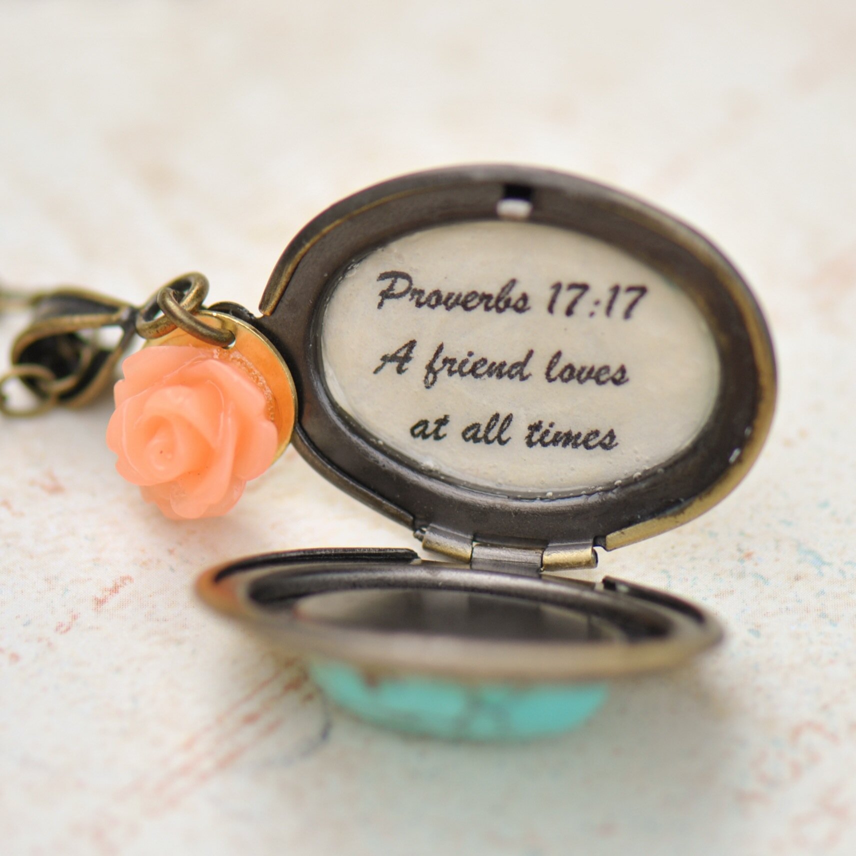 Personalized jewelry with messages from the heart.