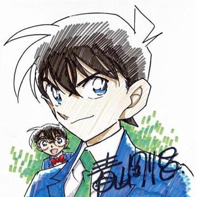 工藤 新一 Ar Twitter この時の絵すきだなー 髪色とか愛を感じる ｘ 笑 Http T Co Mseulpgewf