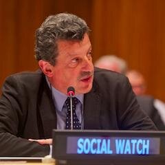 Coordinator of Social Watch, TWN representative in Latin America. Periodista uruguayo.