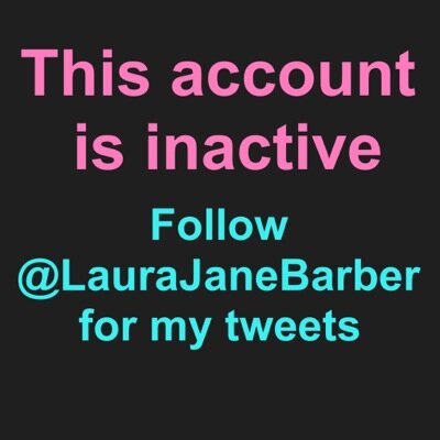 Follow me @laurajanebarber & @planoplexus. I'm not actively using this account right now :)