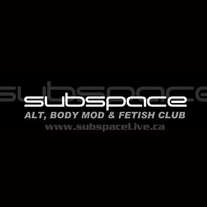 subspaceTO's profile picture. Toronto's hottest ALT, Body Mod & Fetish Club. Keep up to date on all upcoming Subspace fetish parties on FB: http://t.co/LgLVnSNoe9