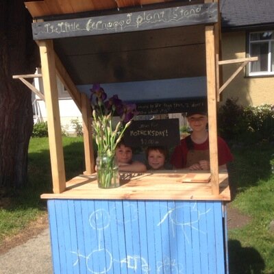 Follow us to find out when we've put out fresh new flowers and produce