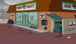 Hanging out at Kwik-e-Mart waiting for Homer & Bart