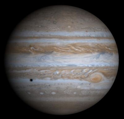 Largest planet in the Solar System, approximately 5.2 au from the sun