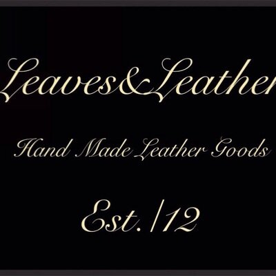 Diseños hechos a mano en cuero y piel genuina Est./2012 / Hand Made Leather Goods Est./2012