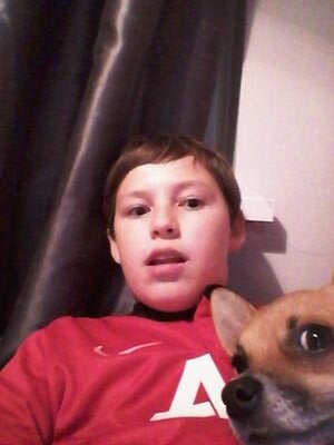I like to talk to my friends and play sports and making the most in life