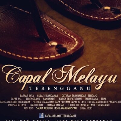 CapalTerengganu's profile picture. Warisan yang diperkatakan setiap hari & automatiknya sepasang Capal ini cukup menggambarkan anda masih sokong penuh pakaian warisan kita turun temurun