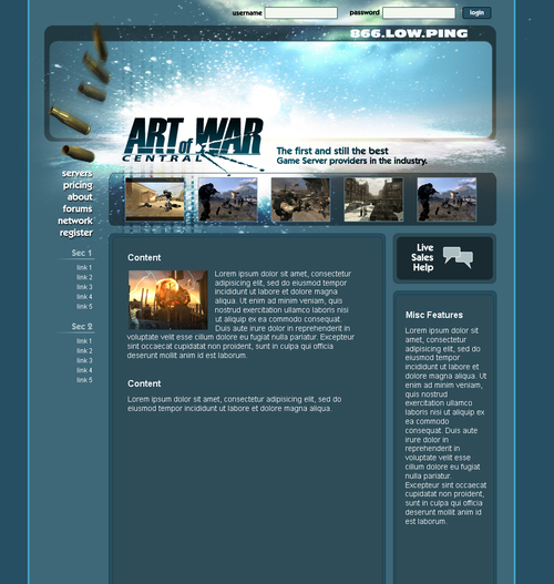 artofwarcentral's profile picture. game servers