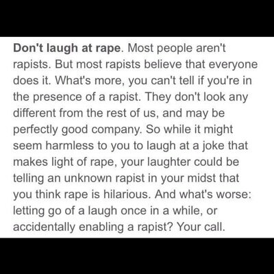 RapeIsntOkay's profile picture. #711Strong against rape #FeelWell I'm either sassy or suicidal or hungry or all of the above. send all death threats to @jar_lar