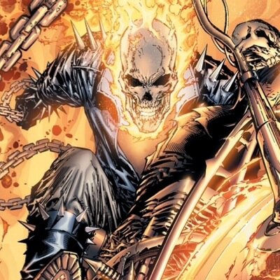 Im Johnny Blaze and I made a deal with the devil. So now Im cursed with the Ghost Rider a type of hunter of demons.