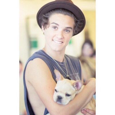 Congrats because brad follows you