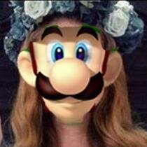 ActualLuigi's profile picture. will u still love me when im no longer green and a meme  Mother/Father: @Actual_Hide