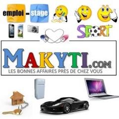 Makyticom's profile picture. Site web d'annonces gratuites en Guinée
Vendre et acheter devient plus facile et rapide.
Trouvez un emploi, ou faites des rencontres, bref les bonnes affaires