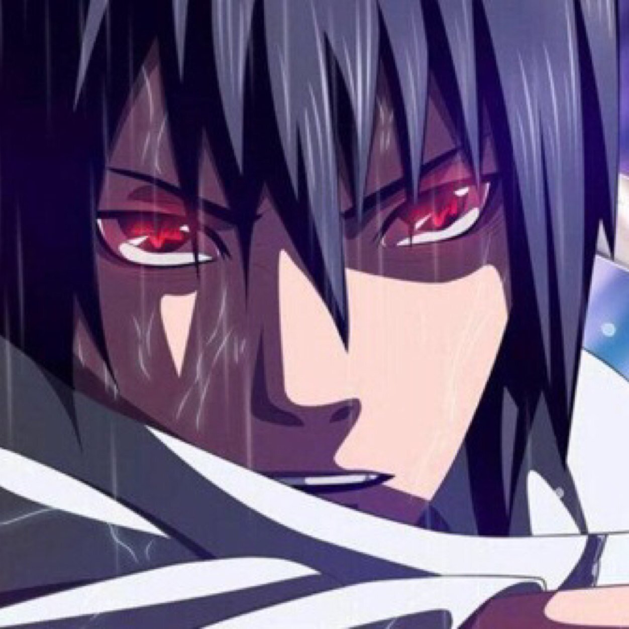The evil side of @sasukethekid234. Keheh! My wonderful and beautiful Servant and rp11 wife is @zachprincess. He has a vampire transformation.