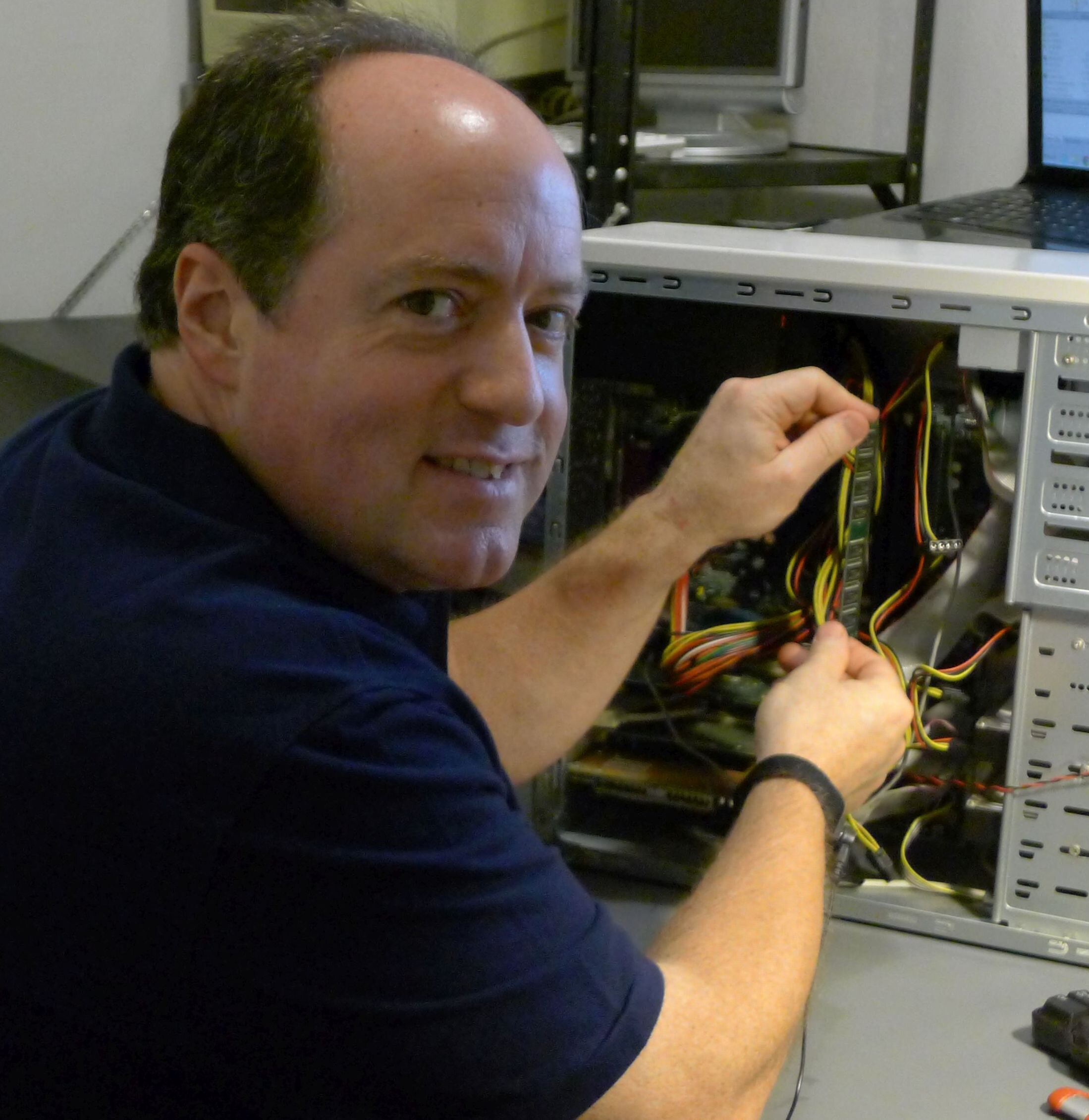 Computer and electronic fixer.