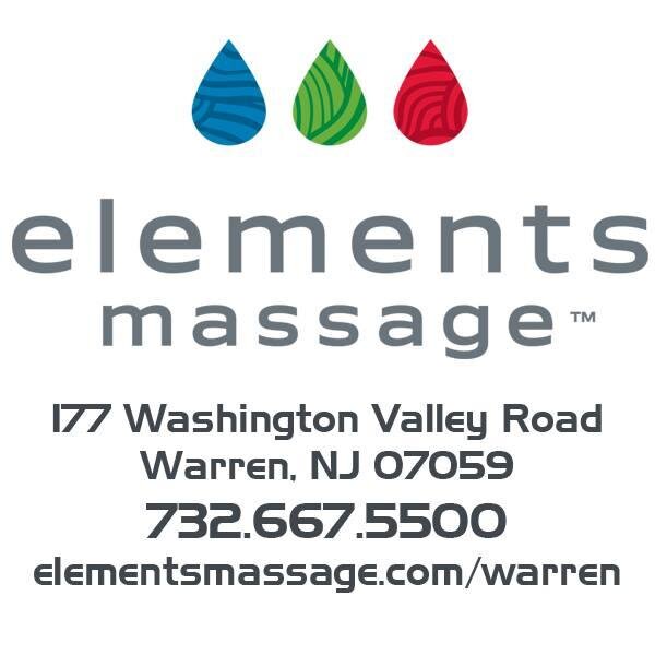 Experience the rejuvenating benefits of massage therapy at Elements Massage Warren. 
Call us today and find out why our clients love us! (732) 667-5500