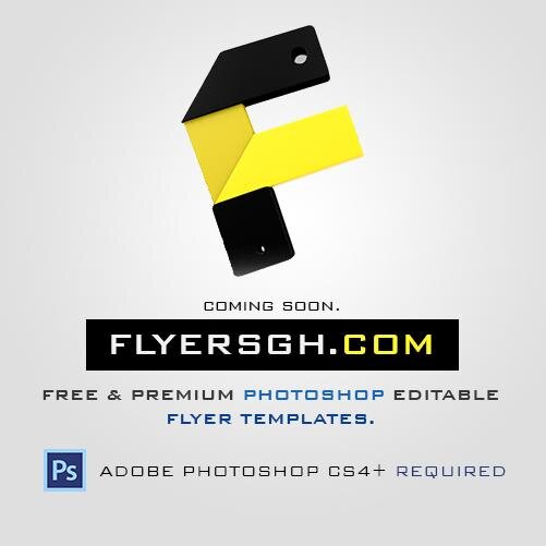 FlyersGh's profile picture. FlyersGh is an Exclusive stock of Free & Premium Photoshop Editable Flyer Templates. Our Premium Designed Super Artistic Flyers come in Very Cheap. Ghana - W/A.