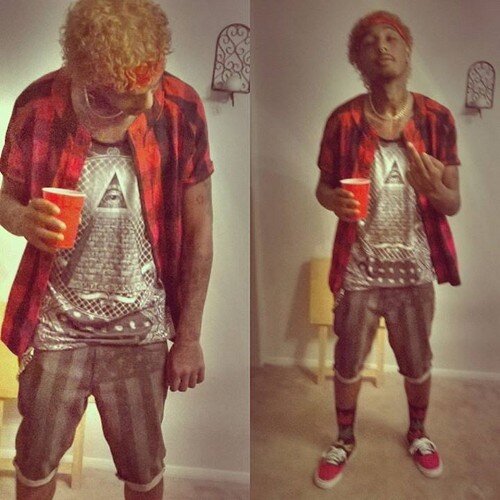 Half cracka but a nigga too