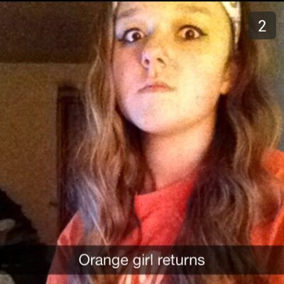 all orange everythang