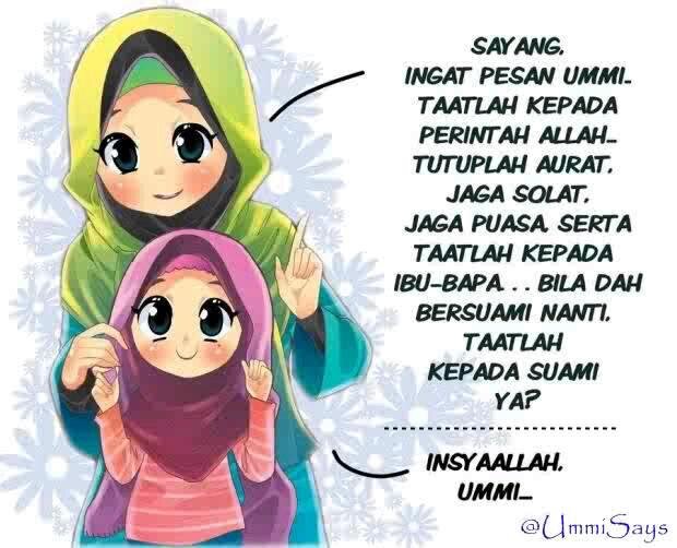 Anakku sayang, kau adalah permata yg tak ternilai harganya, kau adalah berlian yg tak terbandingkan kilaunya. Percayalah, kau akan selalu ada dalam doa Ummi♥