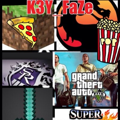 A young gamer and lover of youtube . Play ps3 for now :K3Y_FaZe and brotherkiller03 . Add and follow;-)