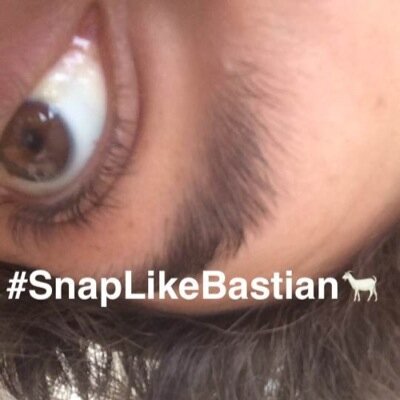 Em Bastian's eye • @AmJemieBenn • YØLO