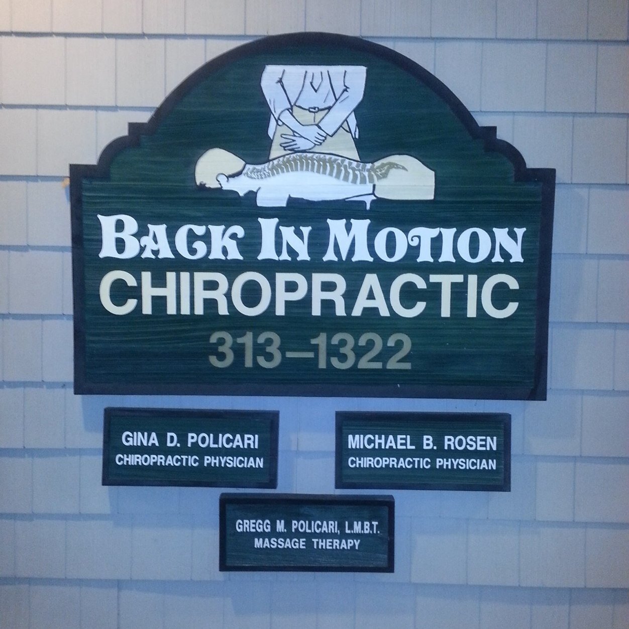 bimchiroilm's profile picture. Back In Motion Chiropractic started in 1998 by Dr. Gina Policari and Dr. Michael Rosen. We always have and always will love what we do and who we care for.