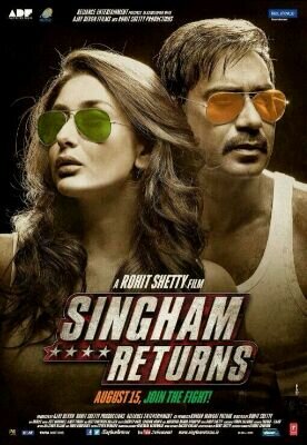 Directed: by Rohit Shetty Producer: Ajay Devgan  Cast: Ajay Devgan & Kareena Kapoor. Release Date 15th August 2014
