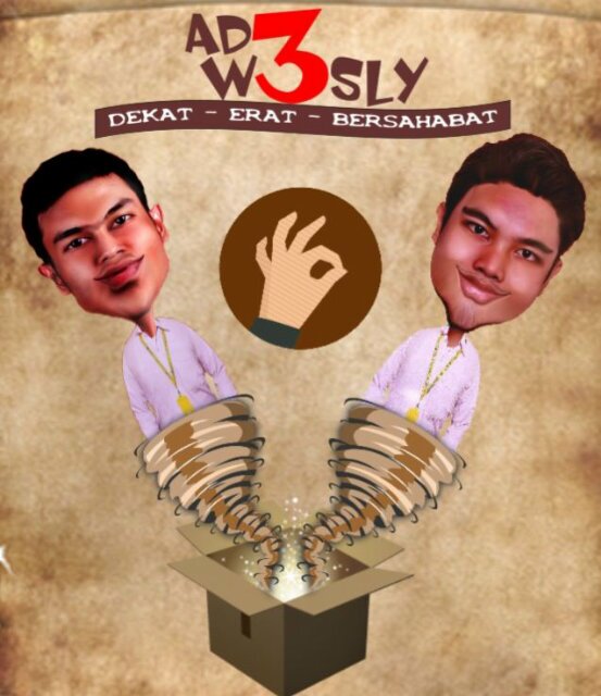 #3 Ade Mazdandy Z dan Wesly Mulyadi S. for IMP 2014/2015 !
DEKAT , ERAT , BERSAHABAT