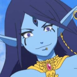 “I am very loyal to Hakuei and I will make her King!”|Wind Djinn| |Djinn of Maniacal Love and Chaos|