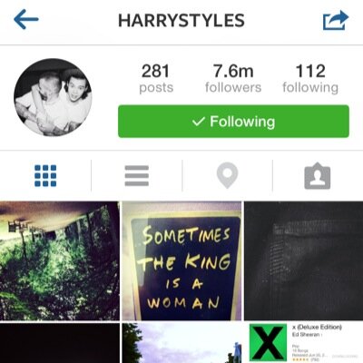 The official Harry Styles' Instagram Comments account. Real comments. || Submit your findings here: