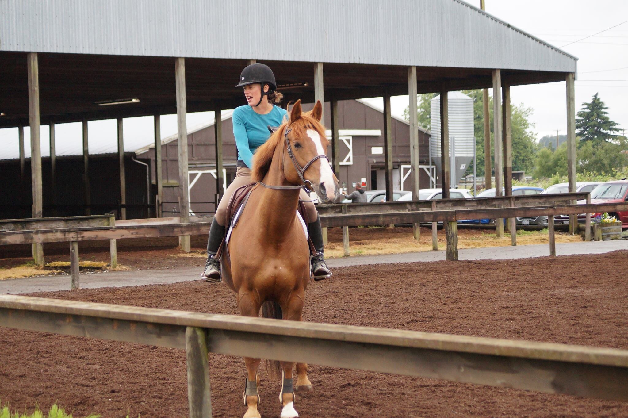 Alicia Harper, Dressage Rider on her way to FEI located in British Columbia.