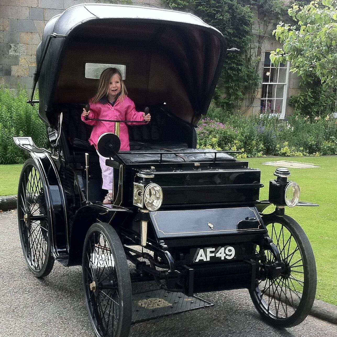 Car Number; 428, Engine Number; 133, Registration; AF49, Delivered new on 16 July 1898 to Sir David Salomons Bt