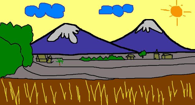 Hidup ini indah bila di indahkan dan hidup ini sedih bila di sedihkan . Jadi indah dan sedih itu sepupu satu kali , dimana ada indah di situ ada sedih .