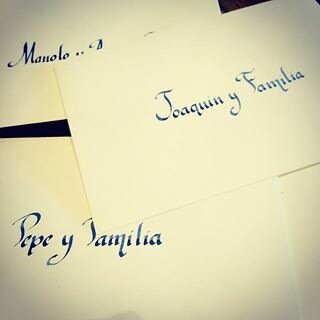 Despacito y con buena letra
caligrafíaypunto@gmail.com