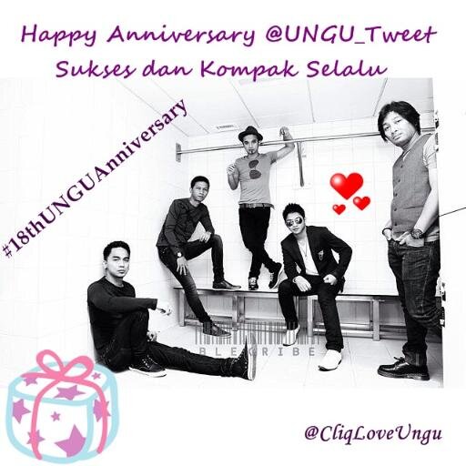 Part and Fans of @UNGU_Tweet ! follow us if you are CLIQUERS ☺ just sharing all about Ungu. admin @dhilaaaRNF @putrimpuuut @UCSDH_  @EkaSpsSaid @ndariicliquers☺