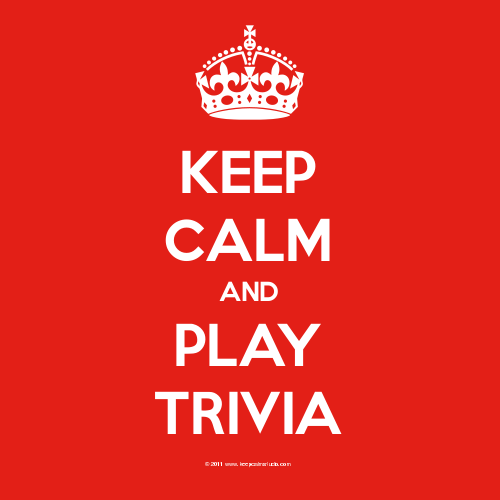 Official Twitter for #TriviaTime on Dalnet
