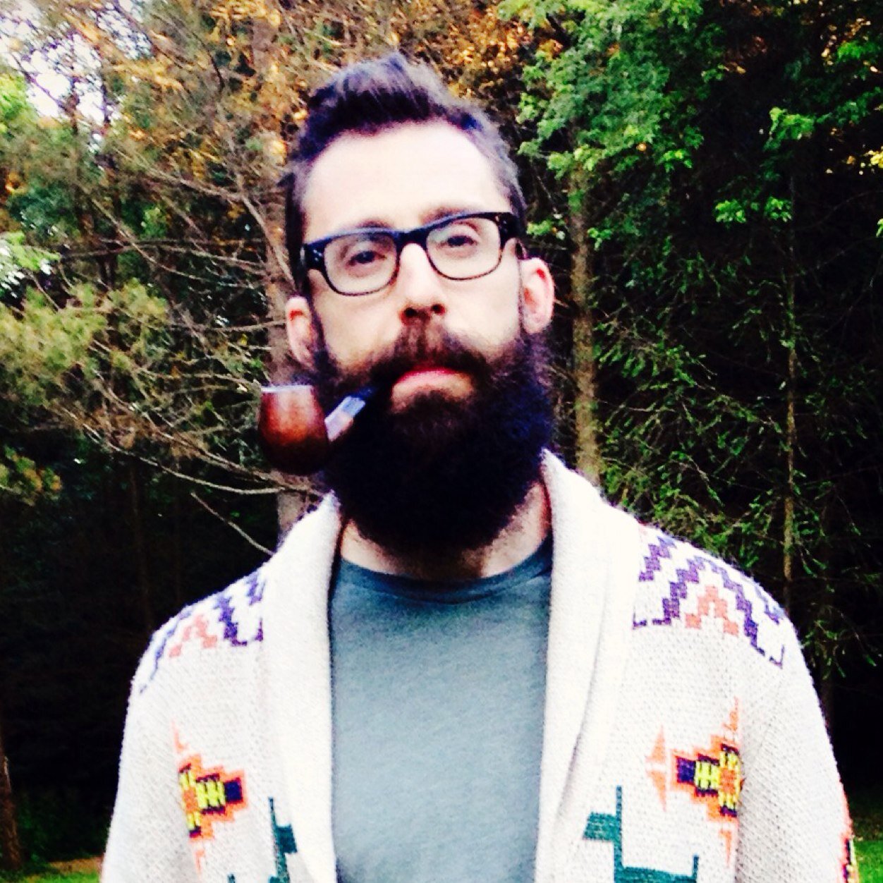 You should figure out what you were born to do and go do it. I'm all about that. I'm thinking of growing my beard in...