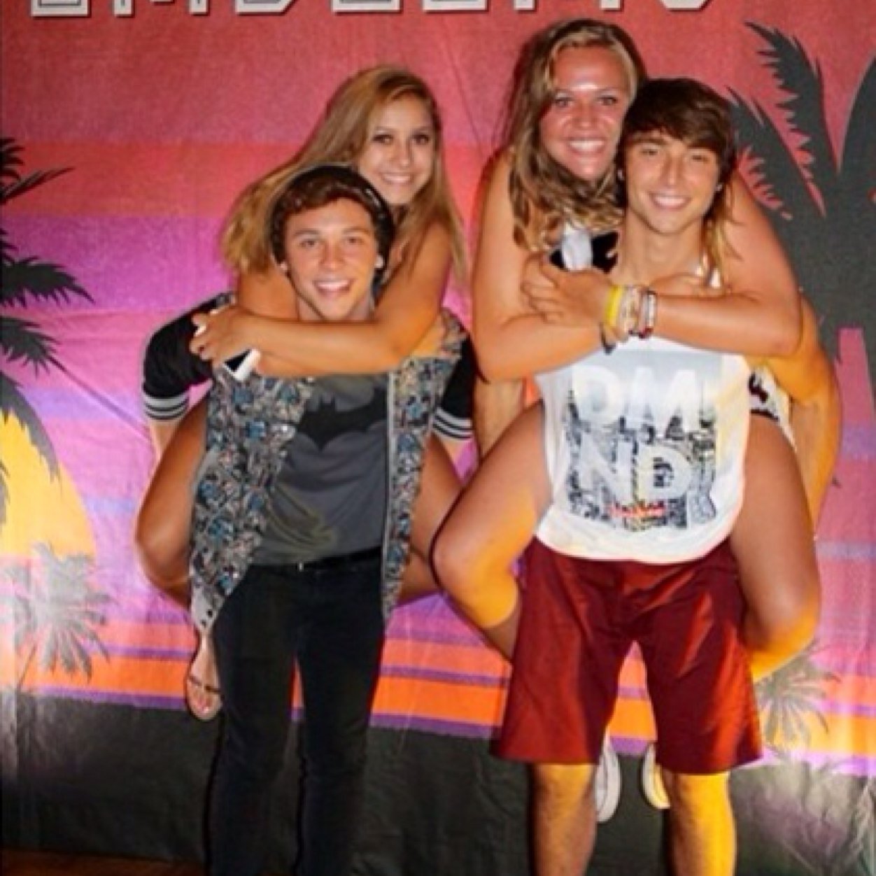 Just another emblem who love these 2 boys named keaton and wesley. They changed my life forever. Saw 7 times met 9 wes followed 7/7/14