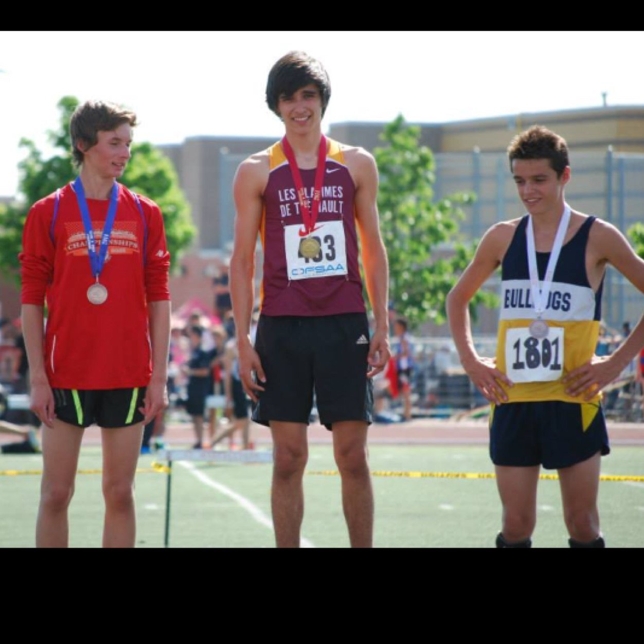 Track and field National Champion
15 years old!
