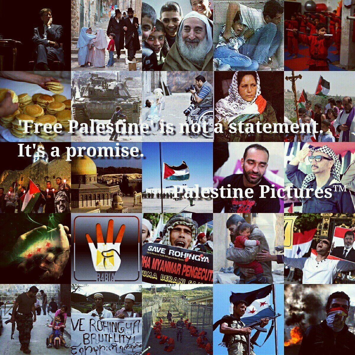 'Free Palestine' is not a statement. It's a promise.- Instagram: palestinepictures - Tweeting about Palestine, Syria, Egypt, Rohingya & more. - Multilingual.